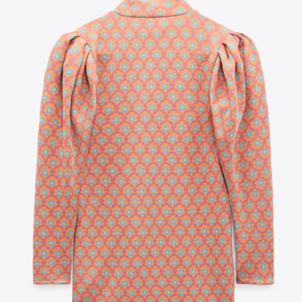 JACQUARD DRESS - Picture 2 of 2